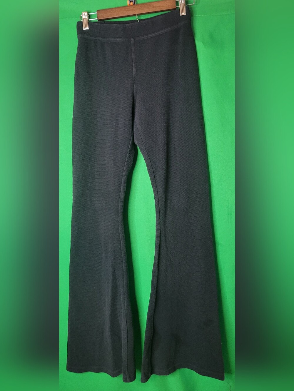 aerie Black Flare Yoga Pants Hi-Rise Women Size Medium